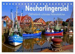 Neuharlingersiel - Ostfrieslands schönstes Hafenstädtchen (Tischkalender 2026 DIN A5 quer), CALVENDO Monatskalender Cover Neuharlingersiel - Ostfrieslands schönstes Hafenstädtchen (Tischkalender 2026 DIN A5 quer), CALVENDO Monatskalender