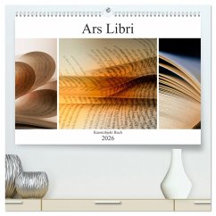 Cover Ars Libri - Kunstwerk Buch (hochwertiger Premium Wandkalender 2026 DIN A2 quer), Kunstdruck in Hochglanz
