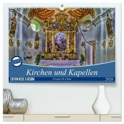 Cover Kirchen und Kapellen (hochwertiger Premium Wandkalender 2026 DIN A2 quer), Kunstdruck in Hochglanz