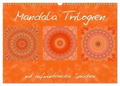 Mandala Trilogien (Wandkalender 2026 DIN A3 quer), CALVENDO Monatskalender