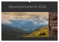 Alpenpanorama 2026 (Wandkalender 2026 DIN A2 quer), CALVENDO Monatskalender