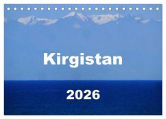 Cover Kirgistan 2026 (Tischkalender 2026 DIN A5 quer), CALVENDO Monatskalender