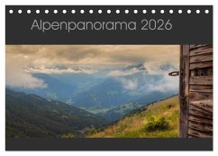 Alpenpanorama 2026 (Tischkalender 2026 DIN A5 quer), CALVENDO Monatskalender