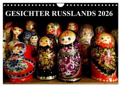Cover GESICHTER RUSSLANDS 2026 (Wandkalender 2026 DIN A4 quer), CALVENDO Monatskalender