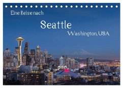 Eine Reise nach Seattle (Tischkalender 2026 DIN A5 quer), CALVENDO Monatskalender