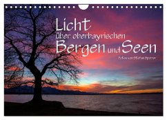 Cover Licht über oberbayrischen Bergen und Seen (Wandkalender 2026 DIN A4 quer), CALVENDO Monatskalender