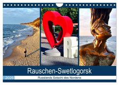 Cover Rauschen-Swetlogorsk - Russlands Sotschi des Nordens (Wandkalender 2026 DIN A4 quer), CALVENDO Monatskalender