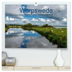 Cover Worpswede - Künstlerdorf unter weitem Himmel (hochwertiger Premium Wandkalender 2026 DIN A2 quer), Kunstdruck in Hochglanz