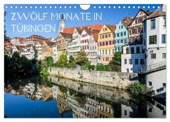 Zwölf Monate in Tübingen (Wandkalender 2026 DIN A4 quer), CALVENDO Monatskalender