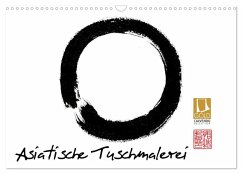 Asiatische Tuschmalerei (Wandkalender 2026 DIN A3 quer), CALVENDO Monatskalender