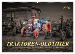 Cover Traktoren - Oldtimer (Wandkalender 2026 DIN A2 quer), CALVENDO Monatskalender
