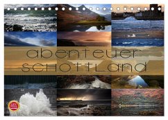 Cover Abenteuer Schottland (Tischkalender 2026 DIN A5 quer), CALVENDO Monatskalender