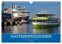 Cover Hansestadt Wismar - Hafenimpressionen (Wandkalender 2026 DIN A4 quer), CALVENDO Monatskalender
