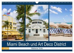 Cover Miami Beach und Art Deco District (Wandkalender 2026 DIN A3 quer), CALVENDO Monatskalender