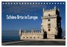 Schöne Orte in Europa (Tischkalender... - Bild 1