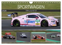 SPORTWAGEN DTM und FIA GT (Wandkalender 2026 DIN A4 quer), CALVENDO Monatskalender