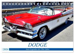 Cover DODGE - Auto-Legenden der 50er Jahre (Tischkalender 2026 DIN A5 quer), CALVENDO Monatskalender