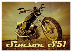 Simson S51 (Wandkalender 2026 DIN A2 quer), CALVENDO Monatskalender