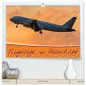 Flugzeuge im Abendlicht (hochwertiger... - Bild 1