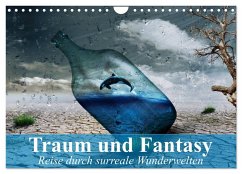 Traum und Fantasy. Reise durch surreale Wunderwelten (Wandkalender 2026 DIN A4 quer), CALVENDO Monatskalender