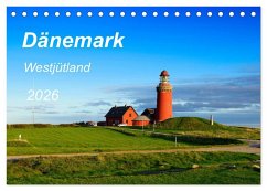 Dänemark Westjütland (Tischkalender 2026 DIN A5 quer), CALVENDO Monatskalender Dänemark Westjütland (Tischkalender 2026 DIN A5 quer), CALVENDO Monatskalender
