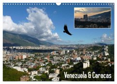 Cover Venezuela & Caracas (Wandkalender 2026 DIN A3 quer), CALVENDO Monatskalender