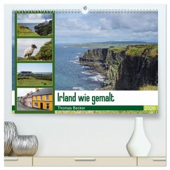 Cover Irland wie gemalt (hochwertiger Premium Wandkalender 2026 DIN A2 quer), Kunstdruck in Hochglanz