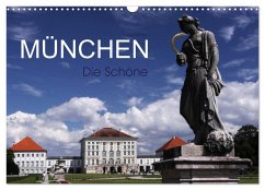 Cover München - Die Schöne (Wandkalender 2026 DIN A3 quer), CALVENDO Monatskalender