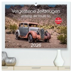 Cover Vergessene Zeitzeugen entlang der Route 66 (hochwertiger Premium Wandkalender 2026 DIN A2 quer), Kunstdruck in Hochglanz