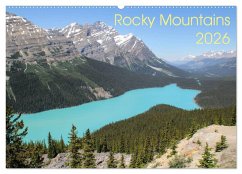 Rocky Mountains 2026 (Wandkalender 2026 DIN A2 quer), CALVENDO Monatskalender Rocky Mountains 2026 (Wandkalender 2026 DIN A2 quer), CALVENDO Monatskalender