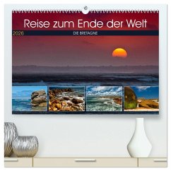 Die Bretagne - Eine Reise zum Ende der Welt (hochwertiger Premium Wandkalender 2026 DIN A2 quer), Kunstdruck in Hochglanz