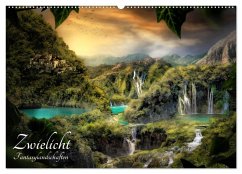 Zwielicht - Fantasylandschaften (Wandkalender 2026 DIN A2 quer), CALVENDO Monatskalender