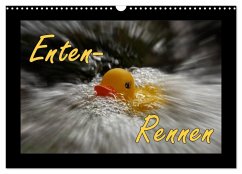 Enten-Rennen (Wandkalender 2026 DIN A3 quer), CALVENDO Monatskalender Enten-Rennen (Wandkalender 2026 DIN A3 quer), CALVENDO Monatskalender