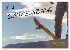 Cover it's SKATEBOARDING (Wandkalender 2026 DIN A2 quer), CALVENDO Monatskalender