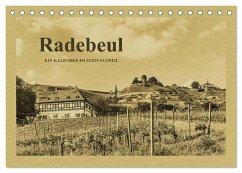 Radebeul - Ein Kalender im Zeitungsstil (Tischkalender 2026 DIN A5 quer), CALVENDO Monatskalender Radebeul - Ein Kalender im Zeitungsstil (Tischkalender 2026 DIN A5 quer), CALVENDO Monatskalender