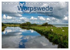 Worpswede - Künstlerdorf unter weitem Himmel (Tischkalender 2026 DIN A5 quer), CALVENDO Monatskalender Worpswede - Künstlerdorf unter weitem Himmel (Tischkalender 2026 DIN A5 quer), CALVENDO Monatskalender