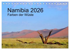 Namibia 2026 Farben der Wüste (Tischkalender 2026 DIN A5 quer), CALVENDO Monatskalender