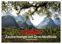 CHINA - Zauberberge am Drachenfluss (Wandkalender 2026 DIN A4 quer), CALVENDO Monatskalender