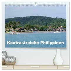 Kontrastreiche Philippinen (hochwertiger Premium Wandkalender 2026 DIN A2 quer), Kunstdruck in Hochglanz