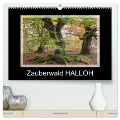 Cover Zauberwald HALLOH (hochwertiger Premium Wandkalender 2026 DIN A2 quer), Kunstdruck in Hochglanz