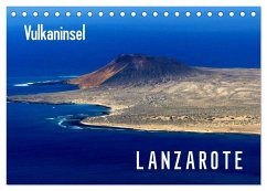 Vulkaninsel Lanzarote (Tischkalender 2026 DIN A5 quer), CALVENDO Monatskalender Vulkaninsel Lanzarote (Tischkalender 2026 DIN A5 quer), CALVENDO Monatskalender