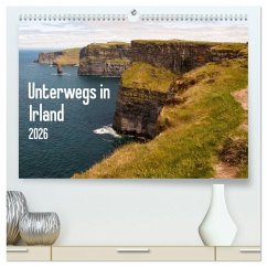 Cover Unterwegs in Irland (hochwertiger Premium Wandkalender 2026 DIN A2 quer), Kunstdruck in Hochglanz