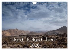 Island - Iceland - Ísland (Wandkalender 2026 DIN A4 quer), CALVENDO Monatskalender