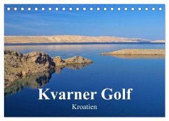 Kvarner Golf - Kroatien (Tischkalender 2026 DIN A5 quer), CALVENDO Monatskalender Cover Kvarner Golf - Kroatien (Tischkalender 2026 DIN A5 quer), CALVENDO Monatskalender