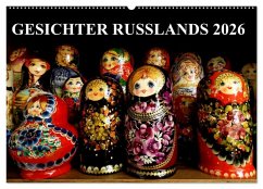 Cover GESICHTER RUSSLANDS 2026 (Wandkalender 2026 DIN A2 quer), CALVENDO Monatskalender