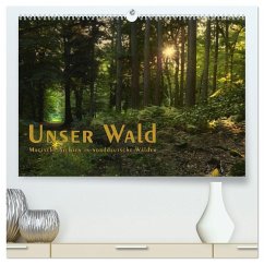 Cover Unser Wald - Magische Sichten in norddeutsche Wälder / Geburtstagskalender (hochwertiger Premium Wandkalender 2026 DIN A2 quer), Kunstdruck in Hochglanz