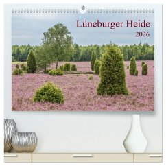 Lüneburger Heide (hochwertiger Premium Wandkalender 2026 DIN A2 quer), Kunstdruck in Hochglanz Lüneburger Heide (hochwertiger Premium Wandkalender 2026 DIN A2 quer), Kunstdruck in Hochglanz