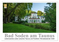 Cover Bad Soden am Taunus (Wandkalender 2026 DIN A2 quer), CALVENDO Monatskalender