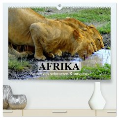 Cover Afrika. Zauber des schwarzen Kontinents (hochwertiger Premium Wandkalender 2026 DIN A2 quer), Kunstdruck in Hochglanz