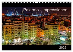 Cover Palermo - Impressionen (Wandkalender 2026 DIN A3 quer), CALVENDO Monatskalender
